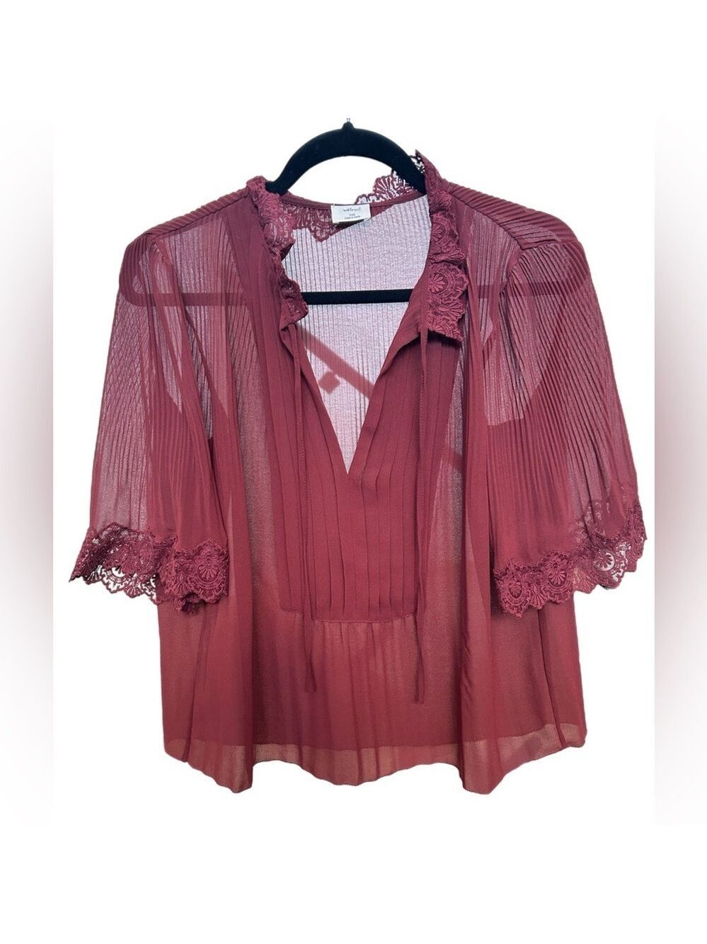 Aritzia Mathieu Blouse XXS